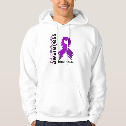 Chiari Missbildungs-Bewusstsein 5 Hoodie (Vorderseite)