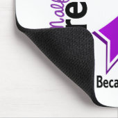 Chiari Missbildungs-Bewusstsein 5 Mousepad (Ecke)