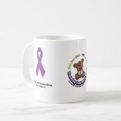 Chiari Missbildungs-Bewusstseins-Tasse Kaffeetasse (Vorderseite Links)