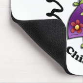 Chiari Missbildungs-Krieger 15 Mousepad (Ecke)