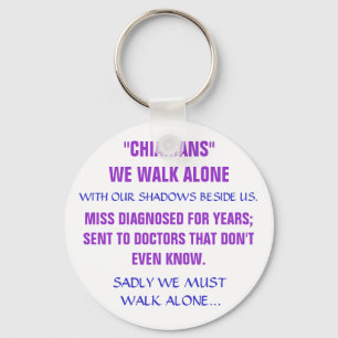 "CHIARIANS " GEHEN WIR ALLEIN, MIT UNSEREN SCHLÜSSELANHÄNGER