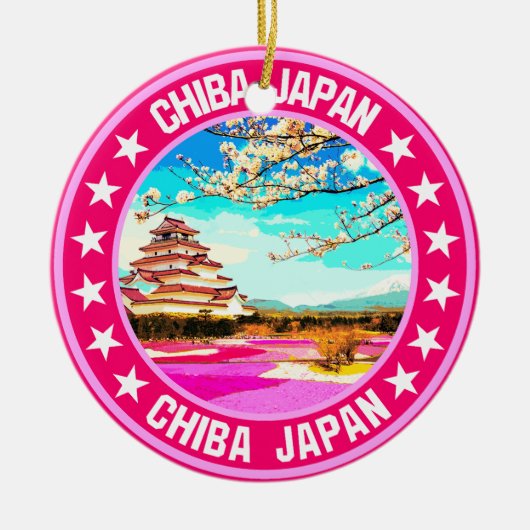 Chiba Keramik Ornament (Vorne)