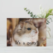 Chibby Party Einladungen (Stehend Vorderseite)