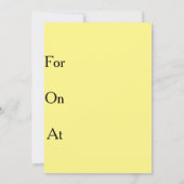 Chibby Party Einladungen (Rückseite)