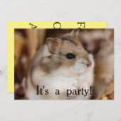 Chibby Party Einladungen (Vorne/Hinten)