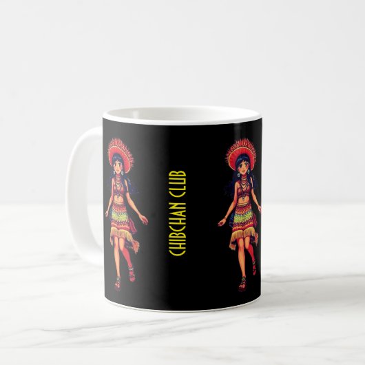 CHIBCHAN CLUB KAFFEETASSE (Vorderseite Links)