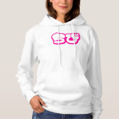 Chibi ち び japanischen Nihongo Hiragana Script Hoodie (Vorderseite)