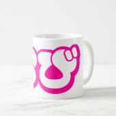 Chibi ち び japanischen Nihongo Hiragana Script Kaffeetasse (VorderseiteRechts)