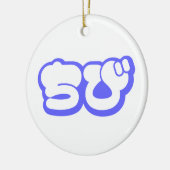 Chibi ち び japanischen Nihongo Hiragana Script Keramik Ornament (Links)