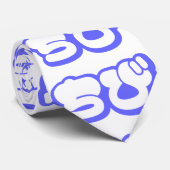 Chibi ち び japanischen Nihongo Hiragana Script Krawatte (Gerollt)