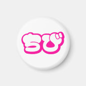 Chibi ち び japanischen Nihongo Hiragana Script Magnet (Vorne)