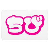 Chibi ち び japanischen Nihongo Hiragana Script Magnet (Horizontal)