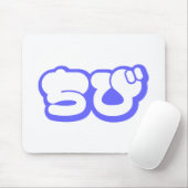 Chibi ち び japanischen Nihongo Hiragana Script Mousepad (Mit Mouse)