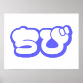 Chibi ち び japanischen Nihongo Hiragana Script Poster (Vorne)