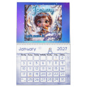 Chibi 2026 Kalender (Jan 2027)