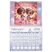 Chibi 2026 Kalender (Feb 2026)