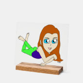 Chibi Acrylschild (Winkel)