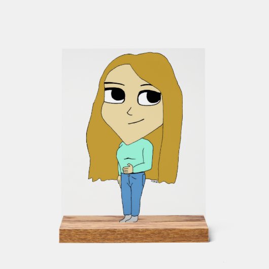 Chibi Acrylschild (Vorderseite)