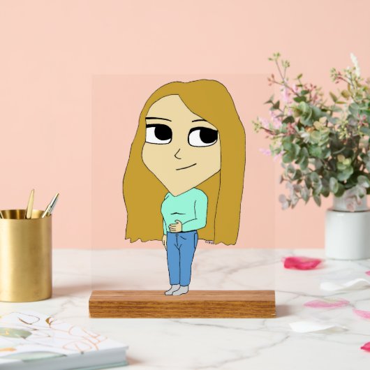 Chibi Acrylschild (Hochzeit)