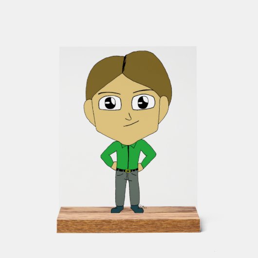 Chibi Acrylschild (Vorderseite)