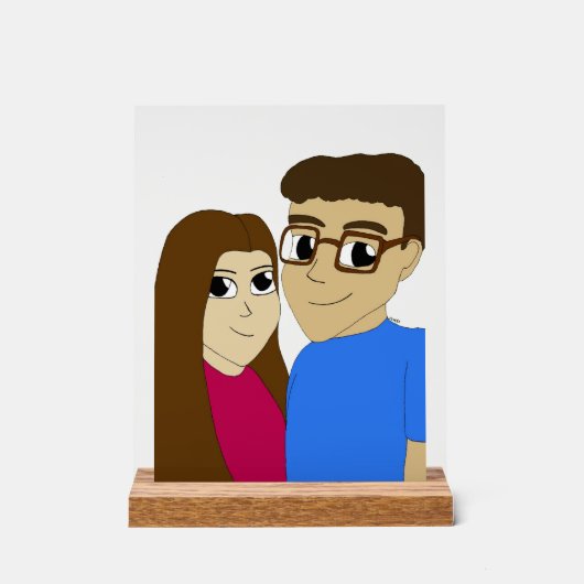 Chibi Acrylschild (Vorderseite)