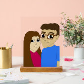 Chibi Acrylschild (Hochzeit)