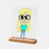Chibi Acrylschild (Winkel)