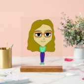 Chibi Acrylschild (Hochzeit)