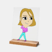 Chibi Acrylschild (Winkel)