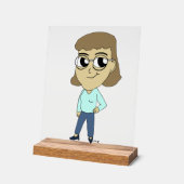 Chibi Acrylschild (Winkel)