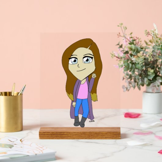 Chibi Acrylschild (Hochzeit)