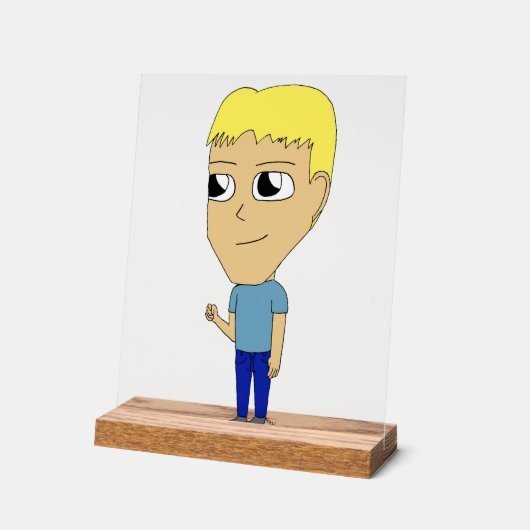 Chibi Acrylschild (Winkel)