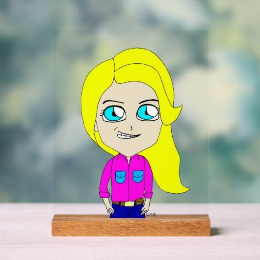 Chibi Acrylschild (Neutral)