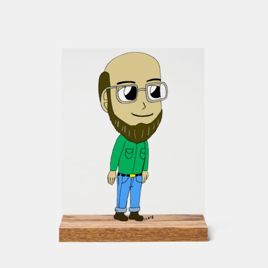 Chibi Acrylschild (Vorderseite)