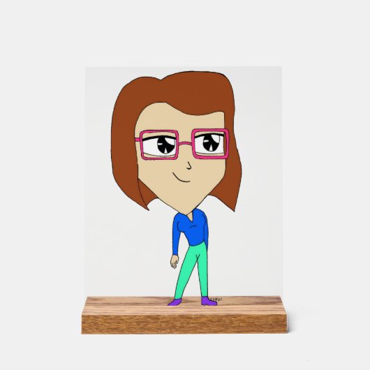 Chibi Acrylschild (Vorderseite)