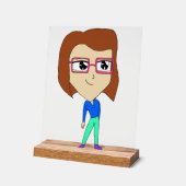 Chibi Acrylschild (Winkel)