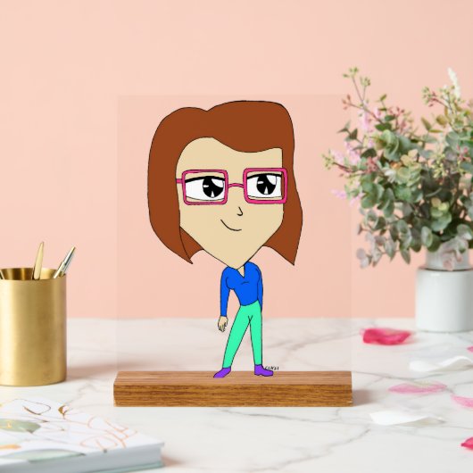 Chibi Acrylschild (Hochzeit)