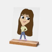 Chibi Acrylschild (Winkel)