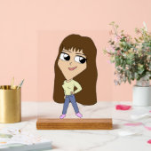 Chibi Acrylschild (Hochzeit)