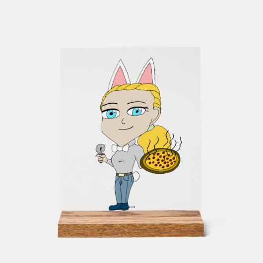 Chibi Acrylschild (Vorderseite)