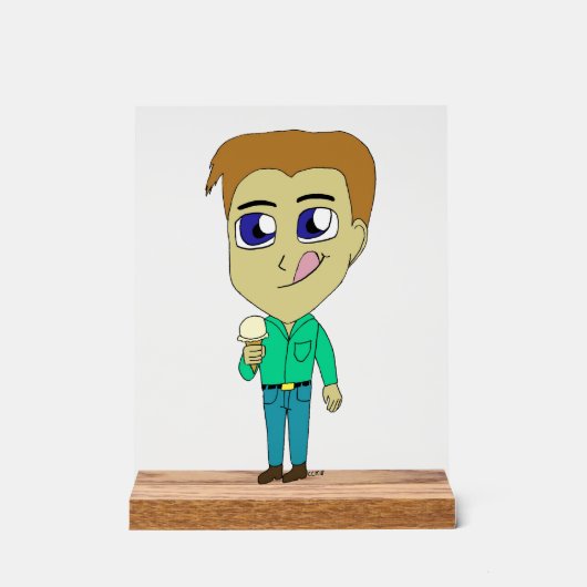 Chibi Acrylschild (Vorderseite)