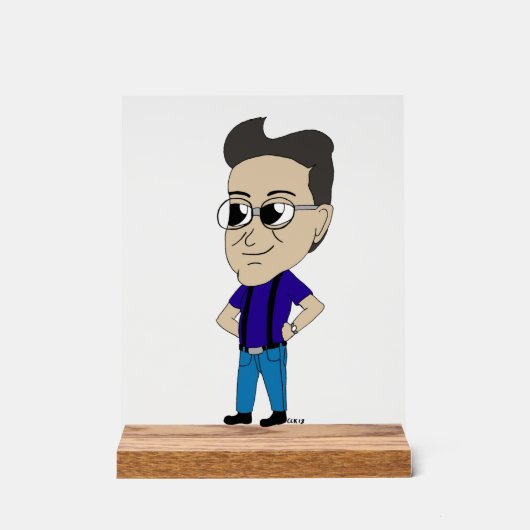 Chibi Acrylschild (Vorderseite)