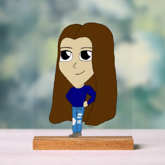 Chibi Acrylschild (Neutral)
