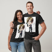 Chibi-Anfänger-Polizist-Überlebender  T-Shirt (Unisex)