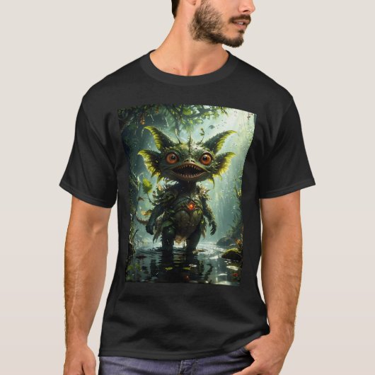 Chibi Aquatic Goblin T-Shirt (Vorderseite)