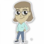 Chibi Aufkleber (Vorderseite)