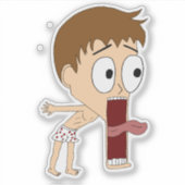 Chibi Aufkleber (Vorderseite)