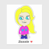 Chibi Aufkleber (Blatt)