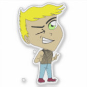 Chibi Aufkleber (Vorderseite)