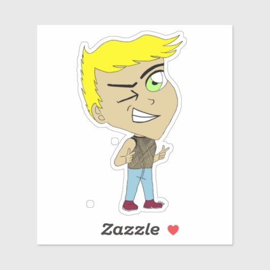 Chibi Aufkleber (Blatt)